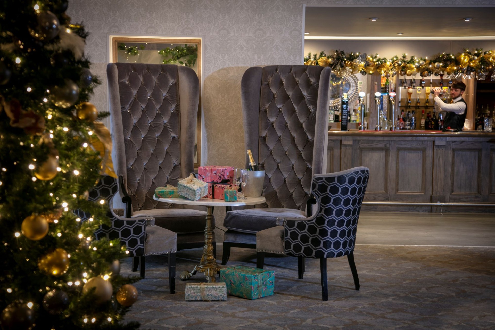 Christmas Day Lunch
in the Charter Suite