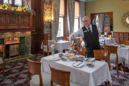 Afternoon tea at Moor Hall Hotel