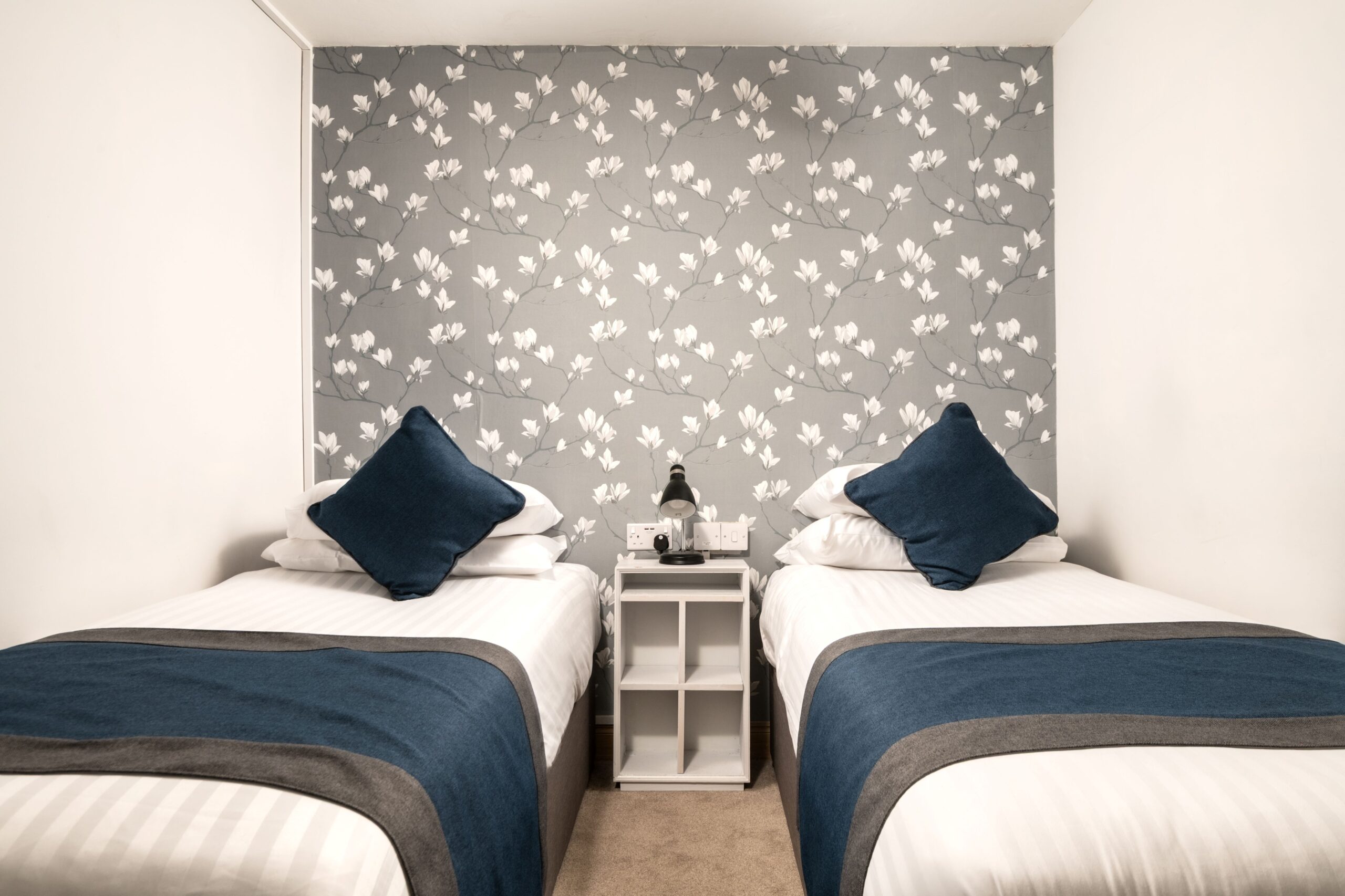 Twin bedroom at The Cathedral Hotel